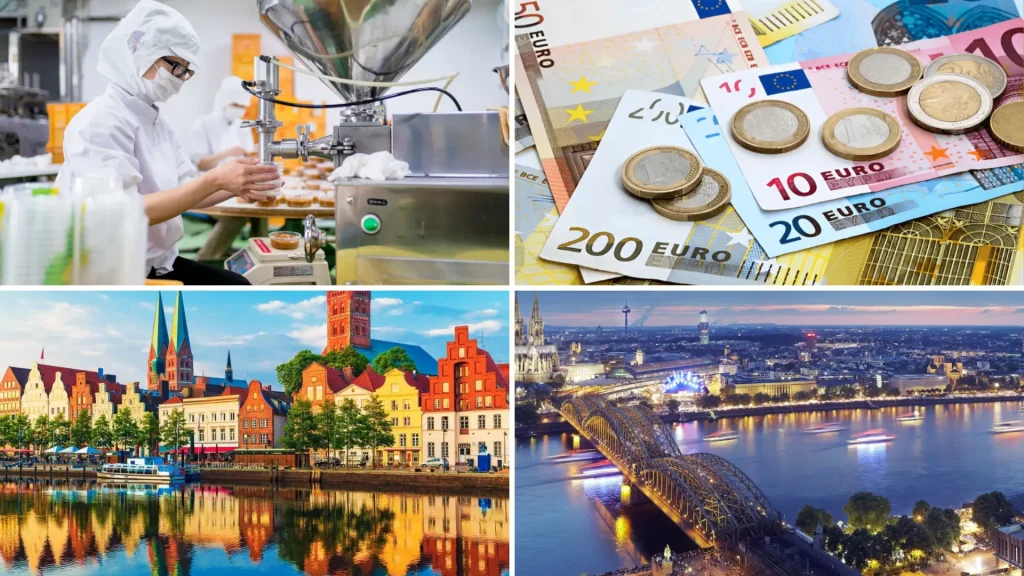 Chuyển đổi bằng chế biến thực phẩm tại Đức